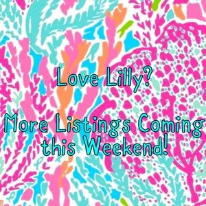 More Lilly Pulitzer Listings Coming Soon